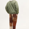 bomber2 Quilted Bomber Jacket With Ribbed Trims