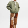bomber4 Quilted Bomber Jacket With Ribbed Trims