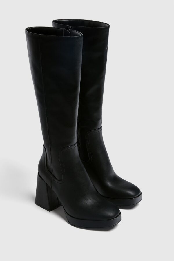 Knee-High Heeled Boots