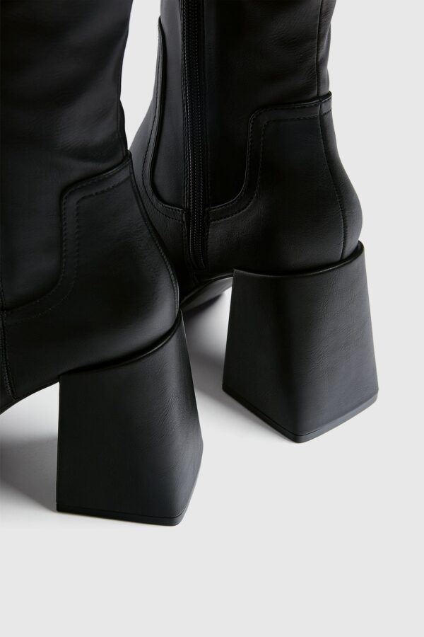 Knee-High Heeled Boots