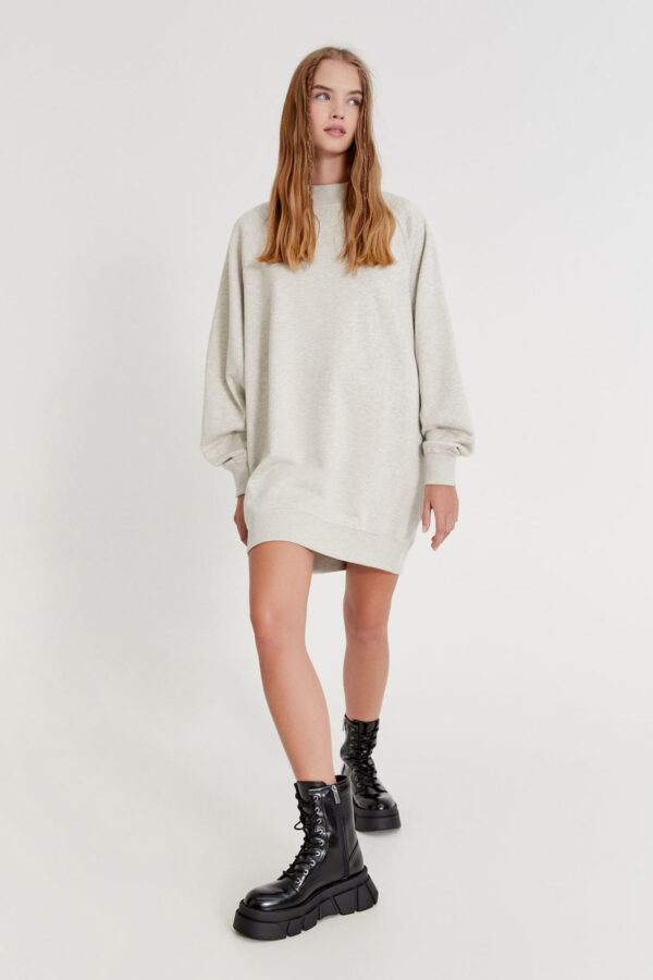 Long Sleeve Sweatshirt Dress