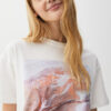 Short Sleeve T-Shirt With Landscape Graphic
