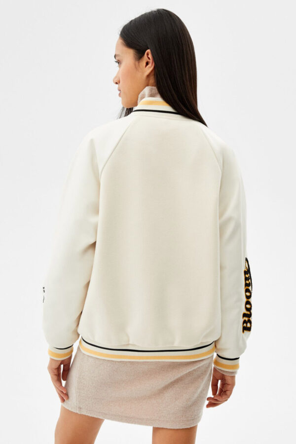 Varsity Jacket With Patch Details