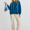 Tie-Dye Lines Sweatshirt