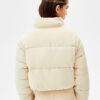 nylon2 Short Nylon-Effect Puffer Jacket
