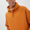 Pouch Pocket Hoodie Orange