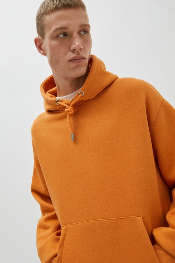 Pouch Pocket Hoodie Orange