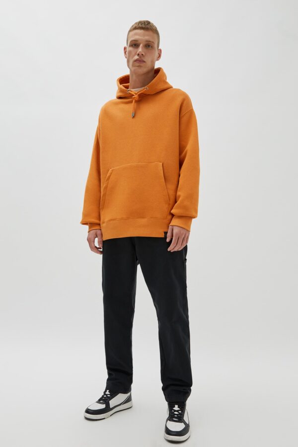 Pouch Pocket Hoodie Orange