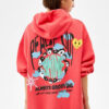Rose Printed Hoodie