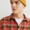 Relaxed Fit Plaid Flannel Shirt