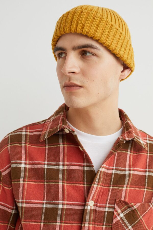 Relaxed Fit Plaid Flannel Shirt