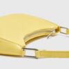 Shoulder Bag With A Mock Croc Finish