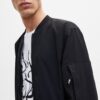 zipped3 Lightweight Zipped Bomber Jacket