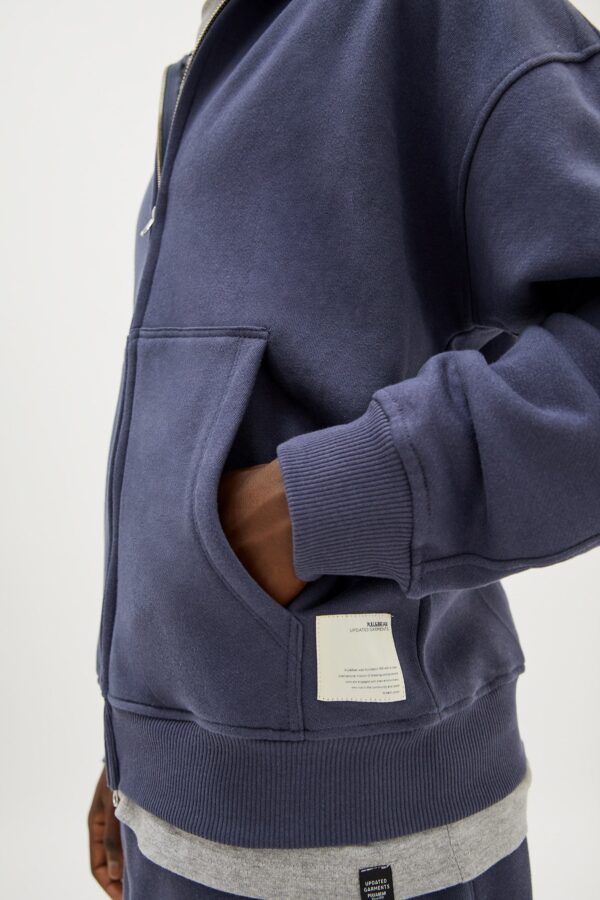 Oversize Hoodie With Zipper