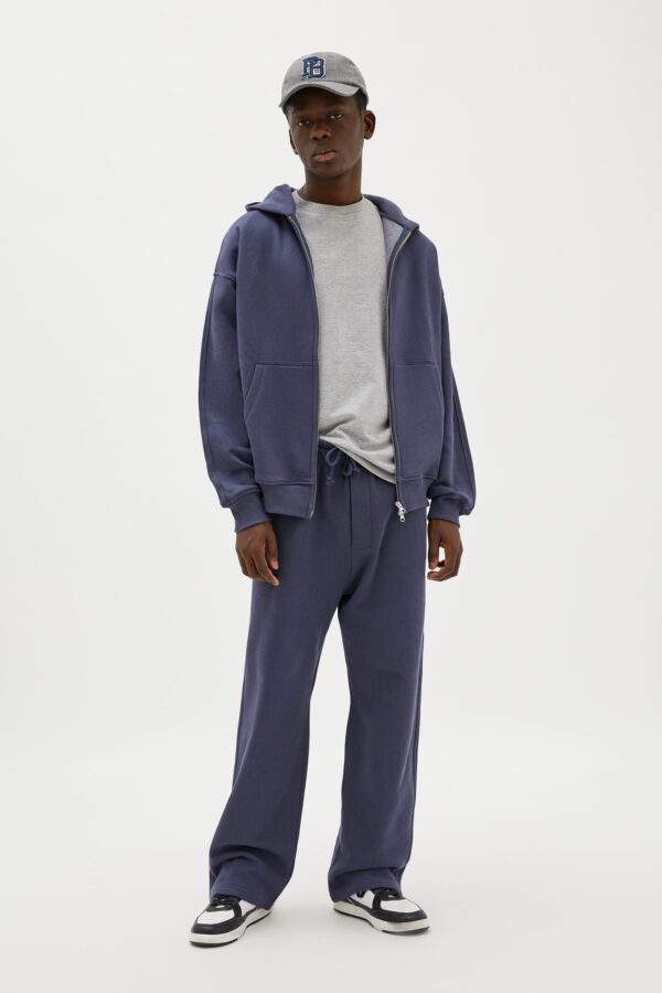 Oversize Hoodie With Zipper