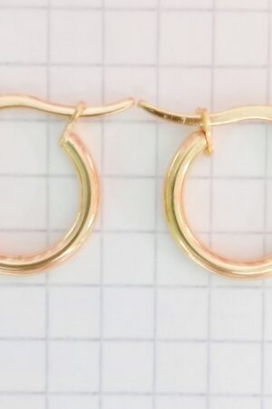 Aro AQD Argollita fina 15mm x 3 pares