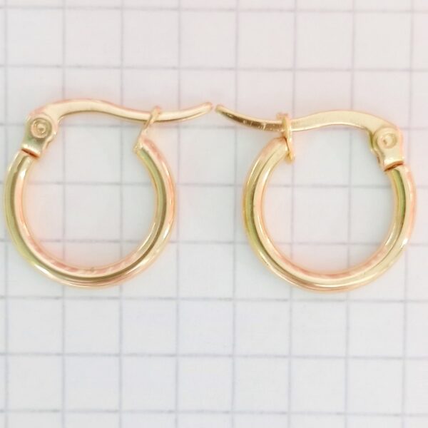 Aro AQD Argollita fina 15mm x 3 pares