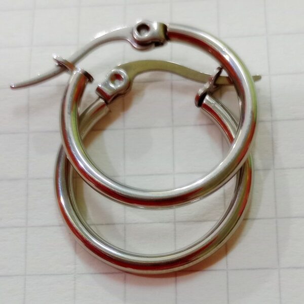 Aro AQ Argollita fina 20mm x 3 pares