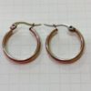 Aro AQ Argollita fina 20mm x 3 pares