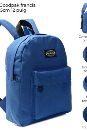 Mochila Chica lisa GOODPACK 31x27x10.5cm