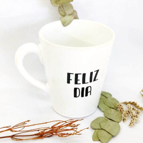 Taza Conica Feliz Dia