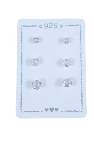 Aro Plata 925 Blister x3 Pares