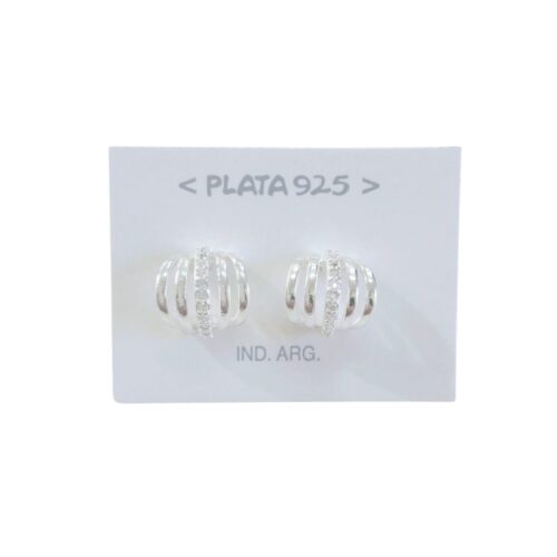 Aro plata 925 microcubic