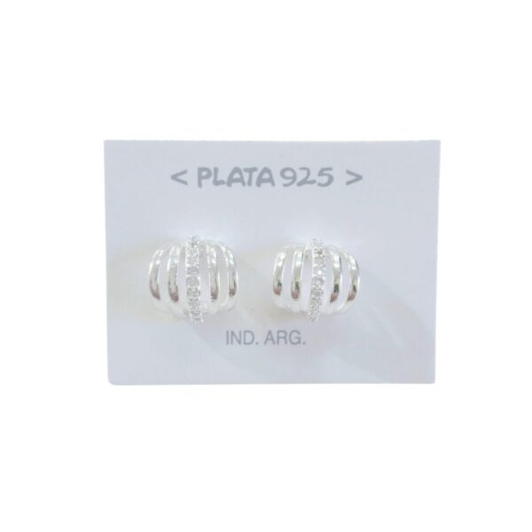 Aro plata 925 microcubic