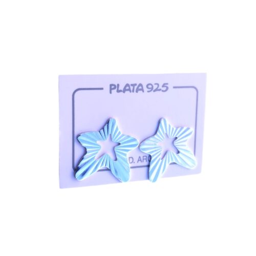 Aro plata 925 Estrella Calada