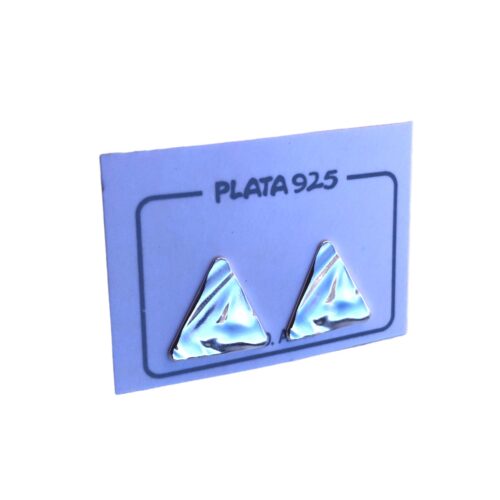Aro plata 925 triángulo