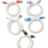 Cable de datos tipo V8 engomado c/luz