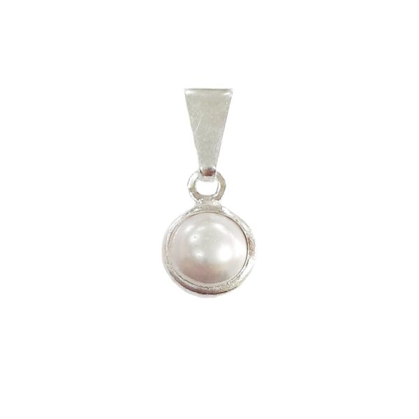 Dije Plata 925 Perla