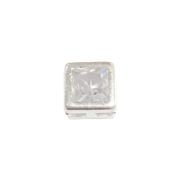Dije Plata 925 Cubic Pasante