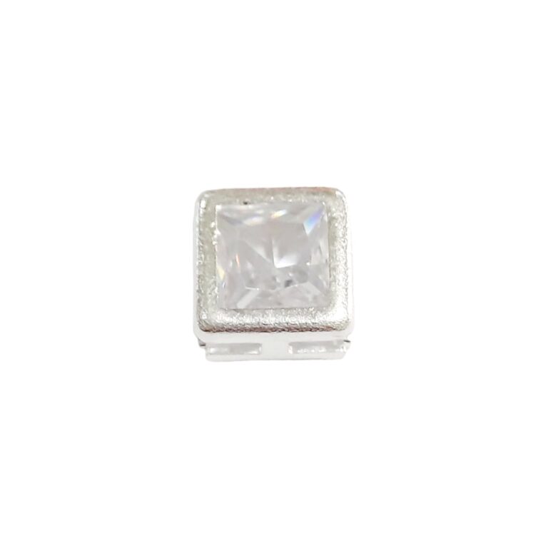 Dije Plata 925 Cubic Pasante