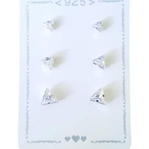 Aro Plata 925 Blister x3 Pares