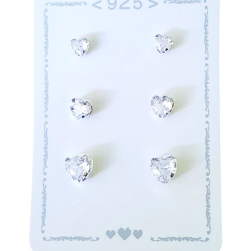 Aro Plata 925 Blister x3 Pares