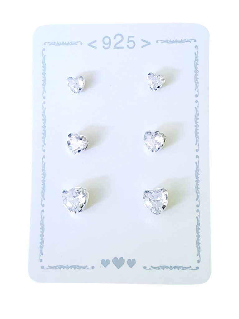 Aro Plata 925 Blister x3 Pares