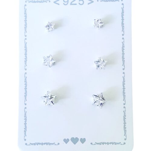 Aro Plata 925 Blister x3 Pares