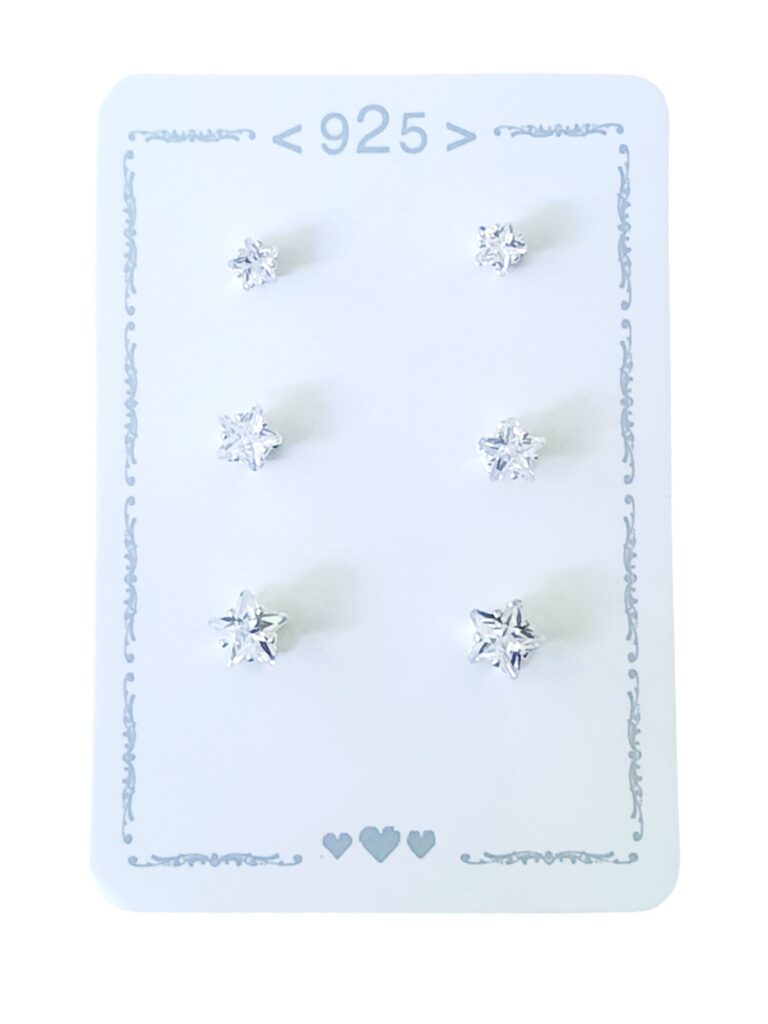 Aro Plata 925 Blister x3 Pares