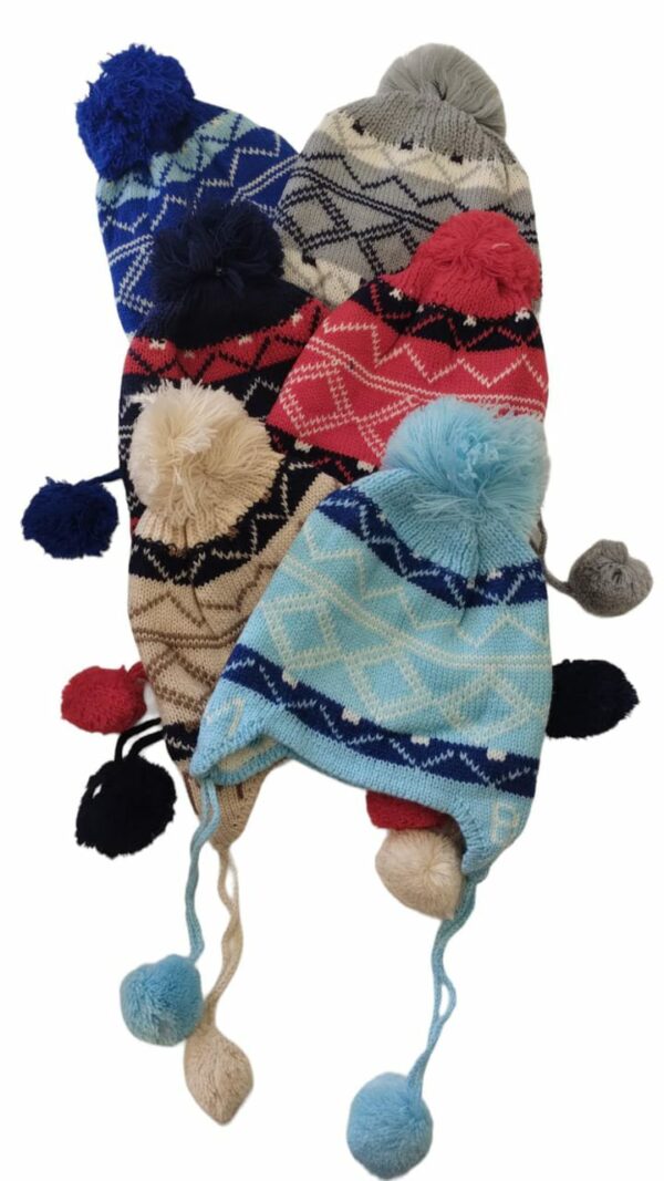 Gorro infantil tipo Coya