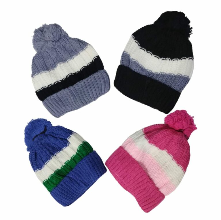 Gorro infantil a rayas