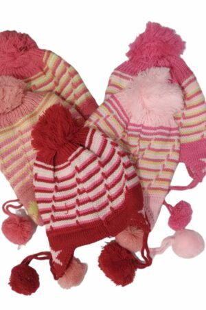 Gorro inf. tipo Coya c/pompon