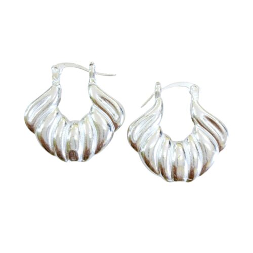 Aro Plata 925 Argolla Inflada