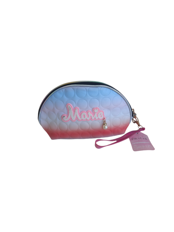 Porta cosméticos oval "marie" c/perla