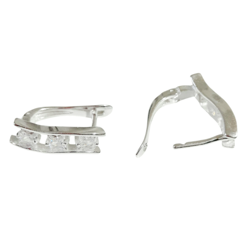 Aro Plata 925 Argolla c/cubic