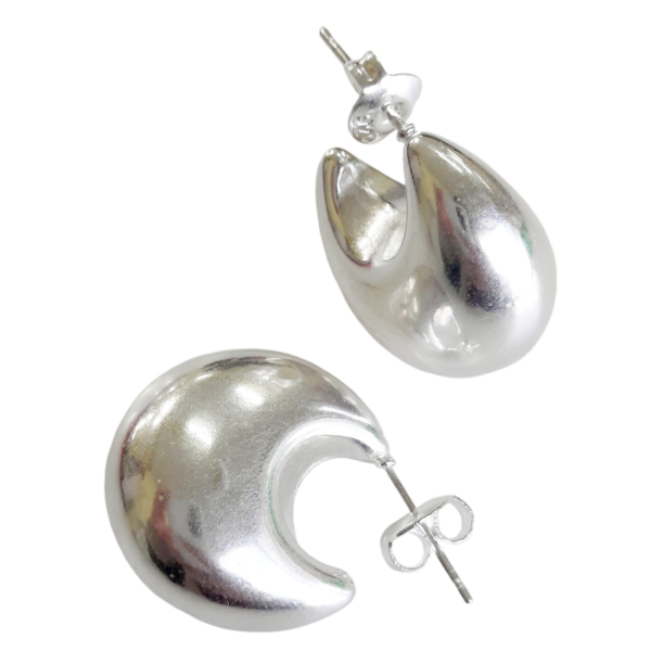 Aro Plata 925 Moda Chunky