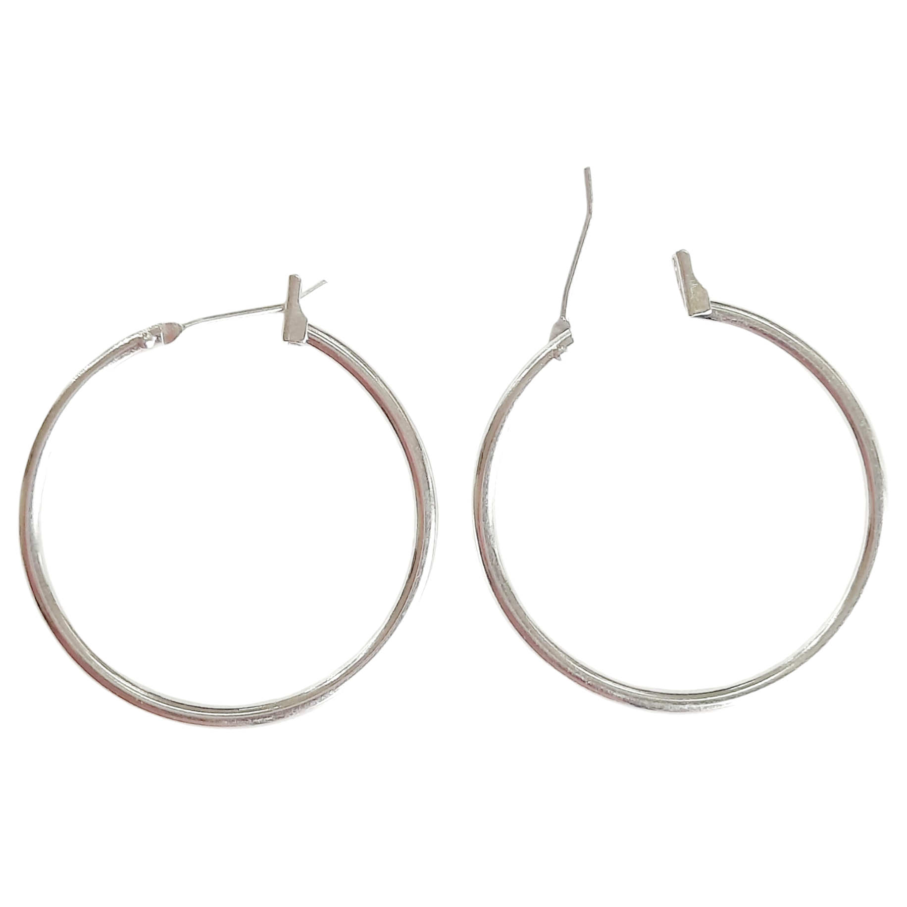 Aro Plata 925 Argolla 30mm