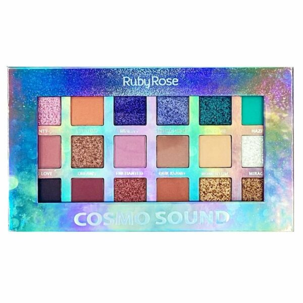 Pal. Sombras 18 Tonos Ruby Rose