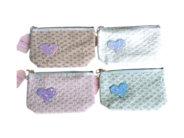 Porta cosméticos c/corazón