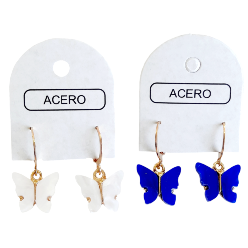Aro AQ Dor. Mariposa Colgante